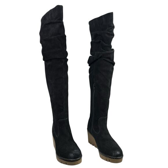 Vintage Foundry Co. Women's Maisie Black Knee High Boot Size US 6 - Picture 5 of 12